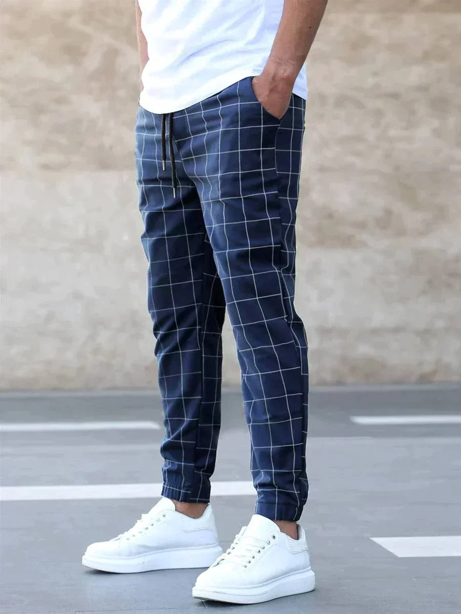 GR | Elegante Gitter Elite Hosen