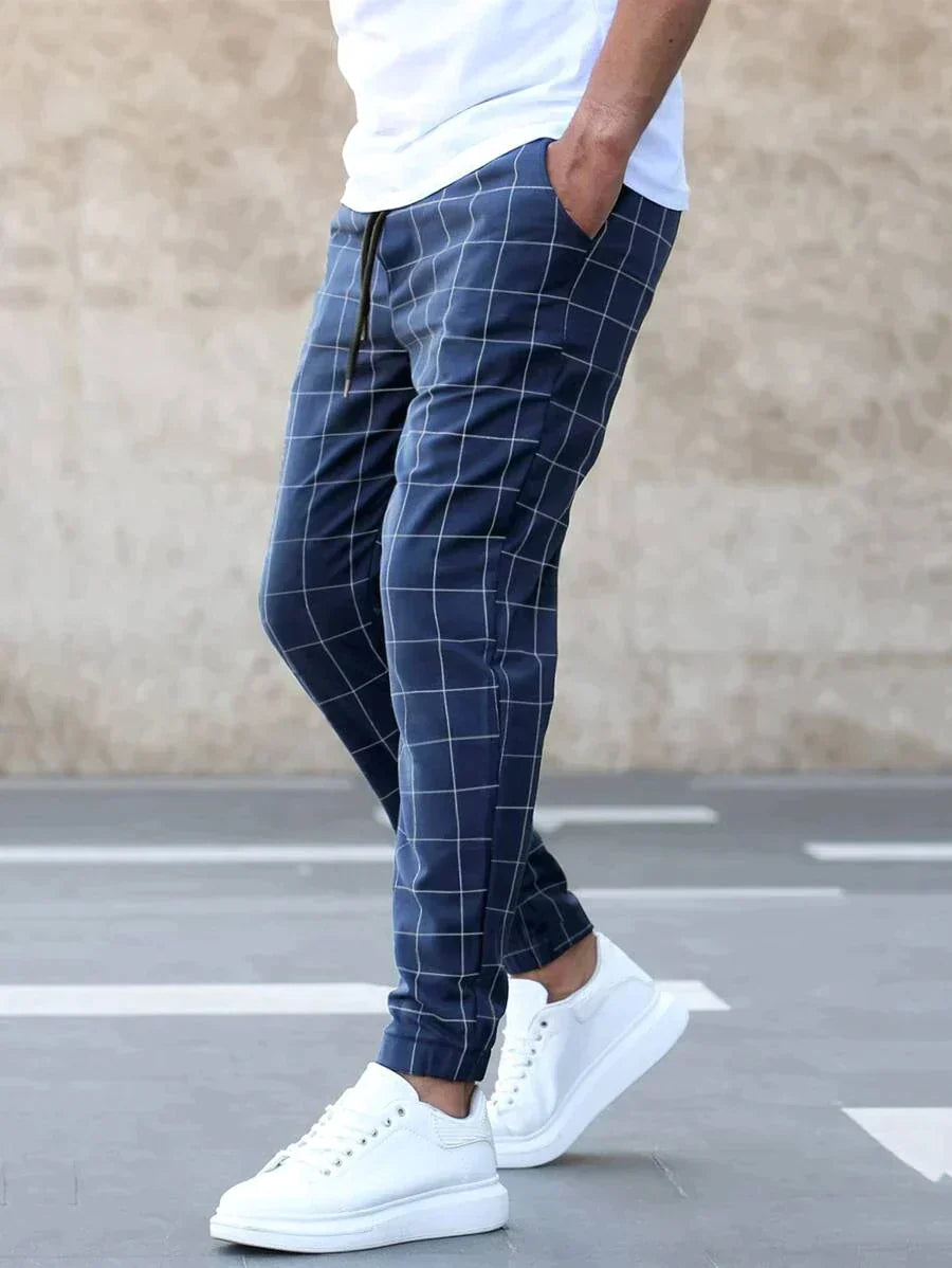 GR | Elegante Gitter Elite Hosen