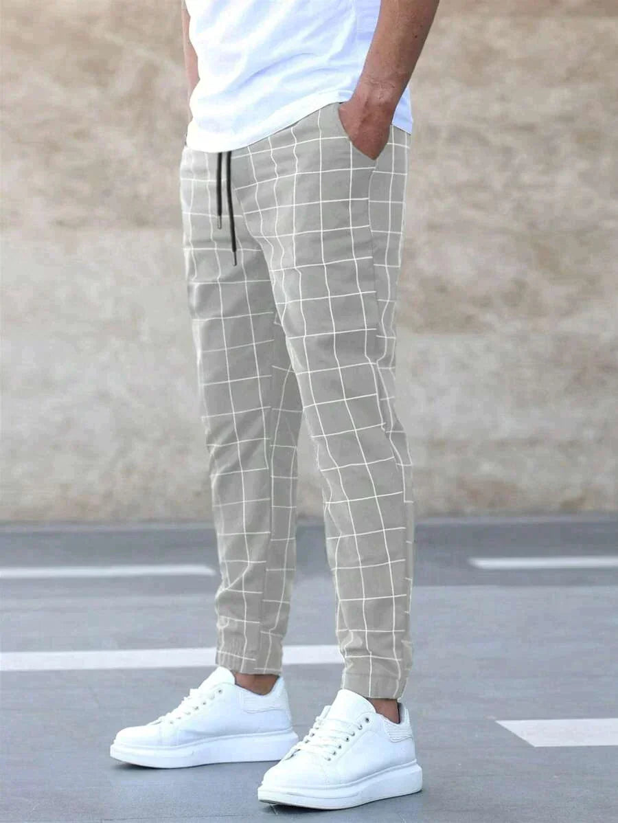 GR | Elegante Gitter Elite Hosen