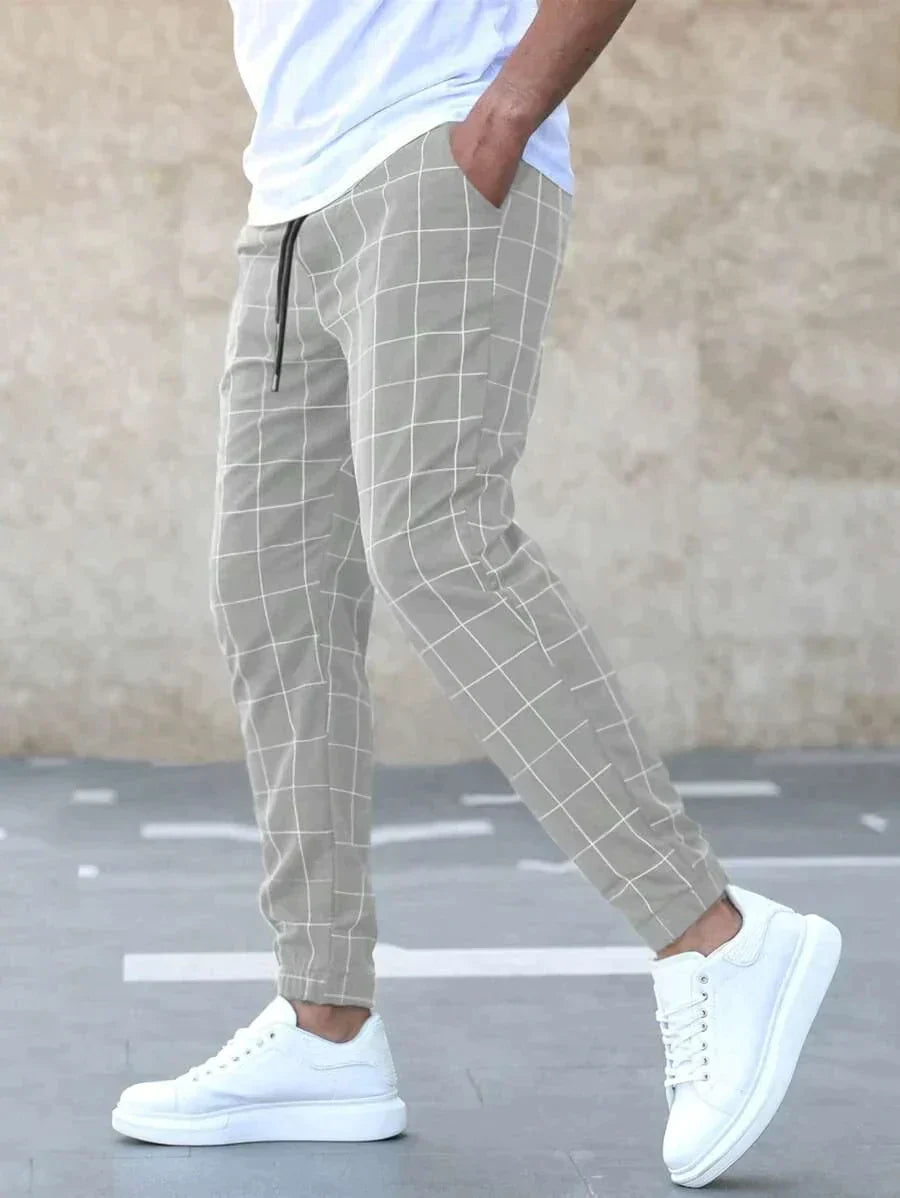GR | Elegante Gitter Elite Hosen