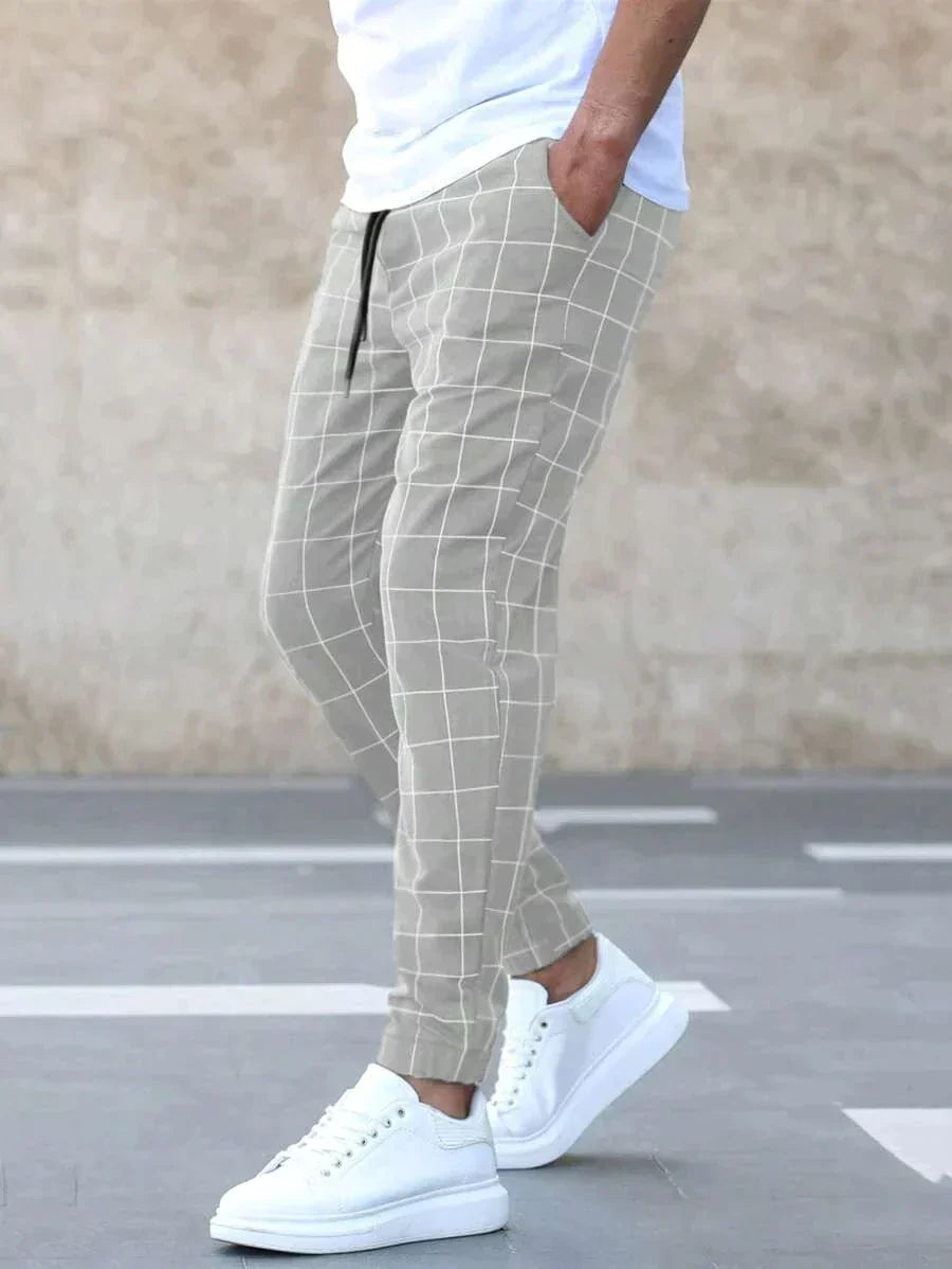 GR | Elegante Gitter Elite Hosen