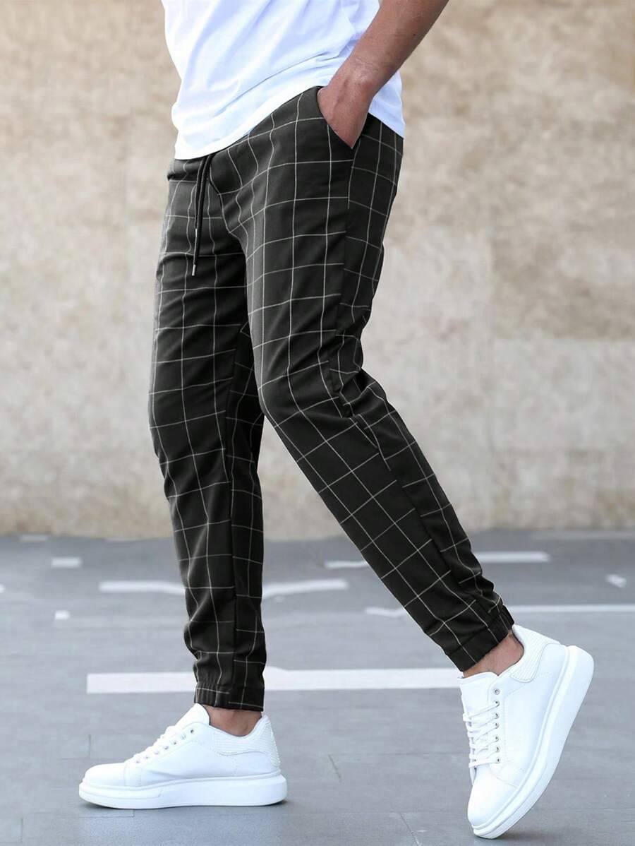 GR | Elegante Gitter Elite Hosen