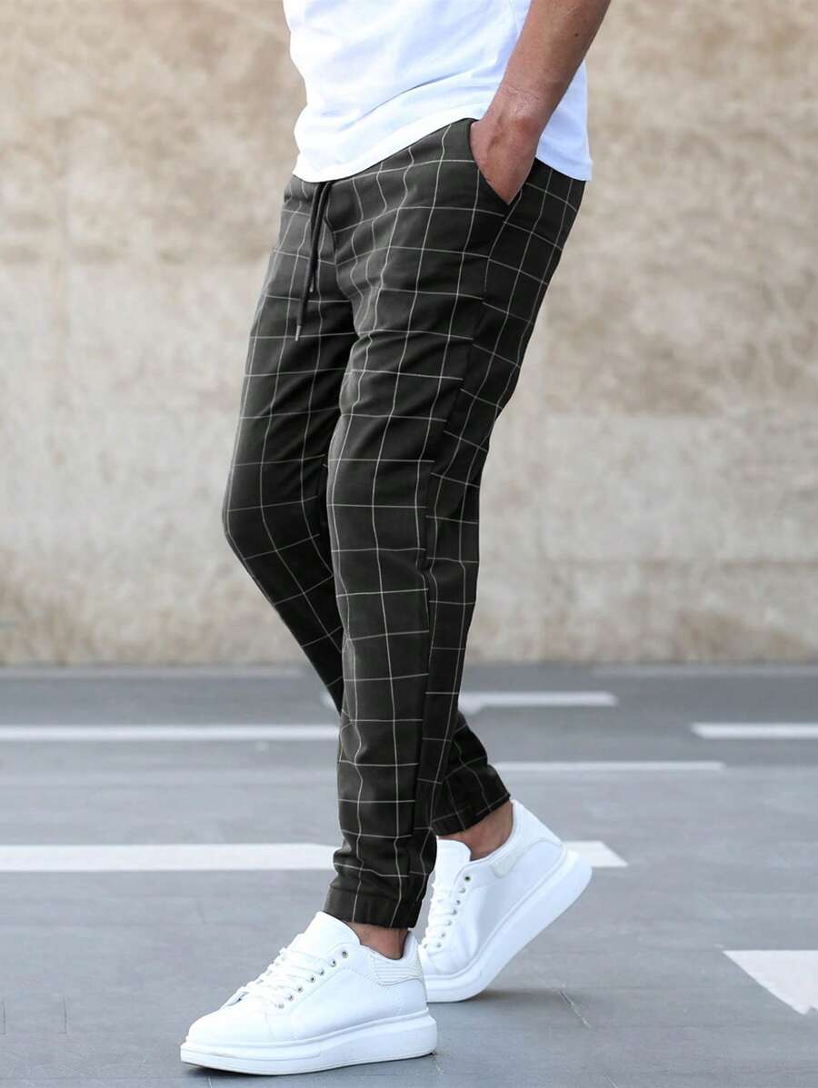 GR | Elegante Gitter Elite Hosen