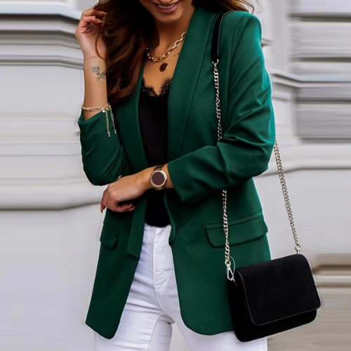 GR | Stylish women's blazers with single button closure, ideal for work