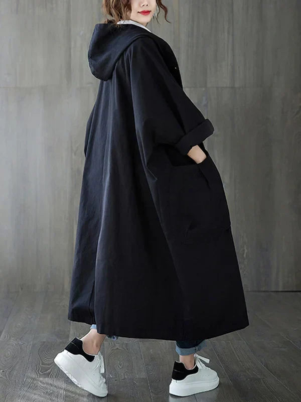 GR | Long Waterproof Trench Coat