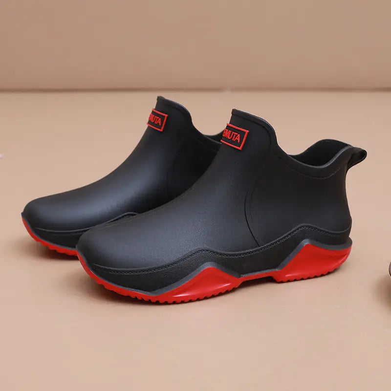 GR | Waterproof Trendy Rubber Boots for Women