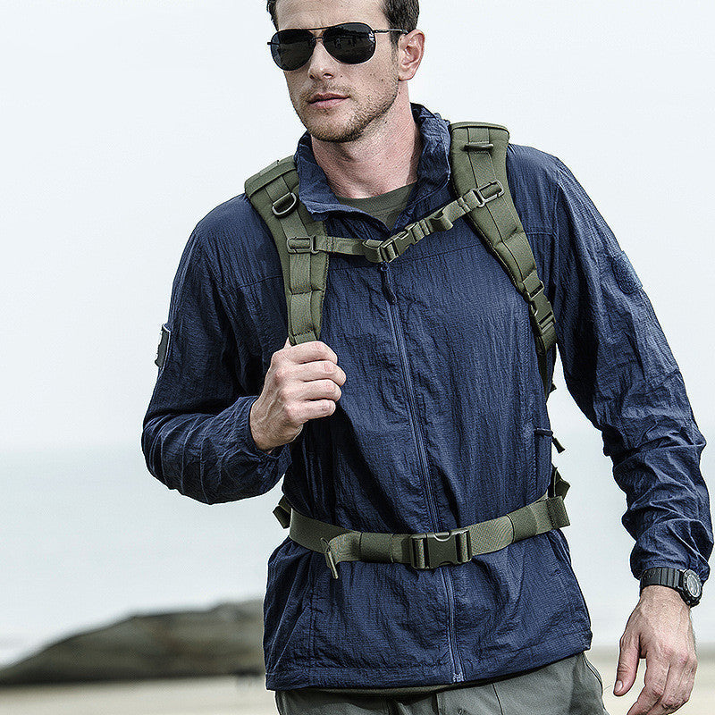 GR | Lightweight Waterproof Jacket with Zipper