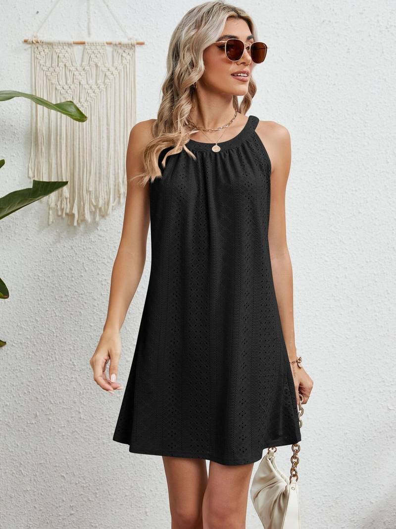 GR | Elegantes Ärmelloses Strandkleid