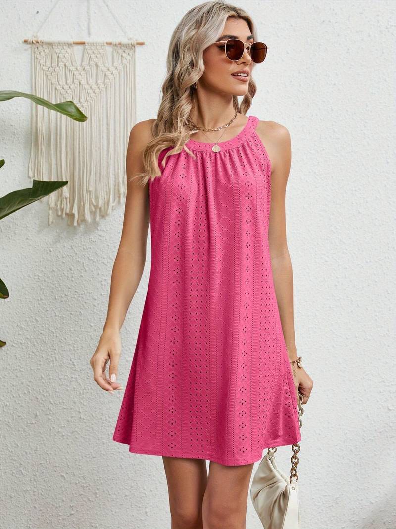 GR | Elegantes Ärmelloses Strandkleid