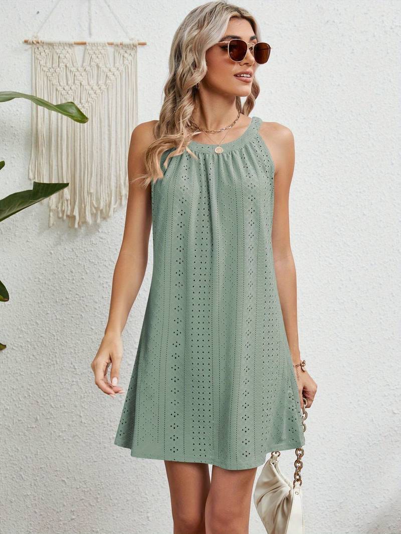 GR | Elegantes Ärmelloses Strandkleid