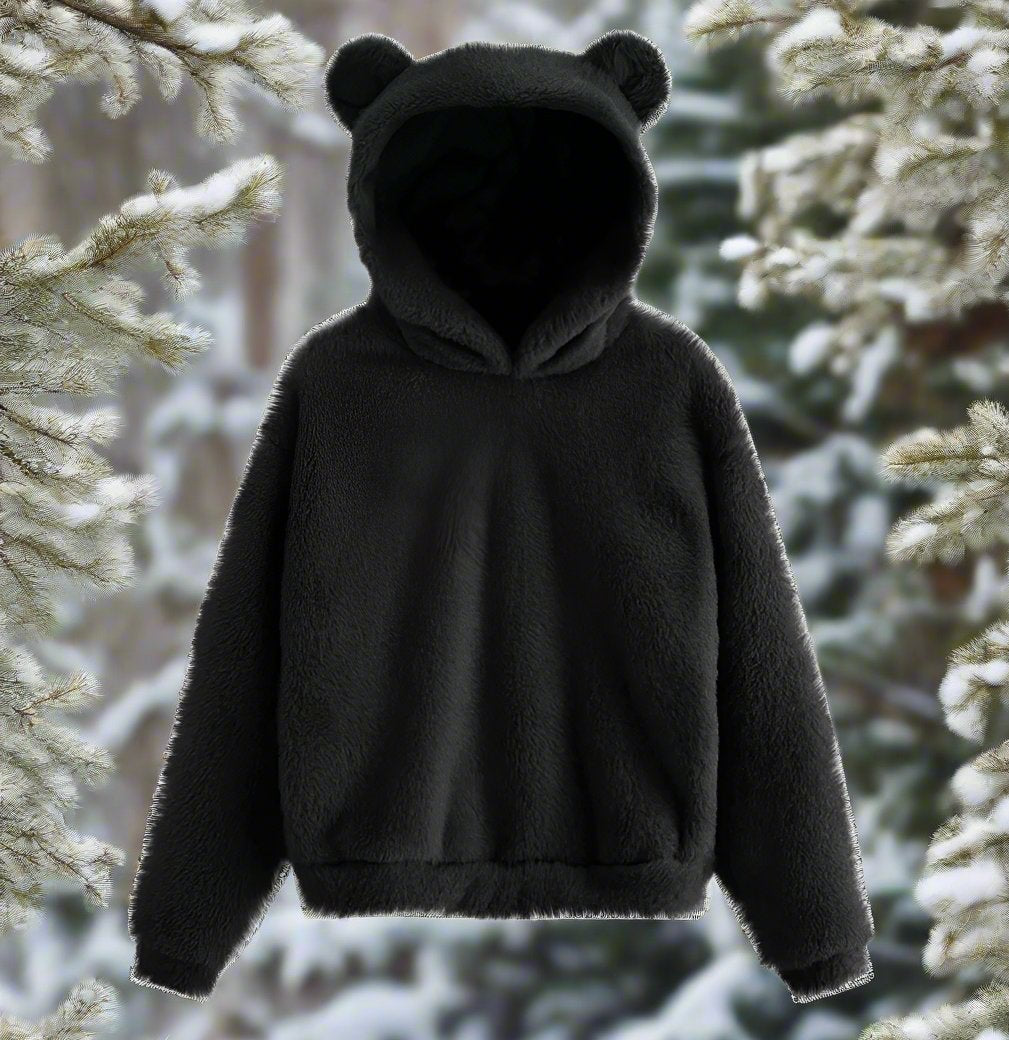 GR | Warm Hoodie with Ears