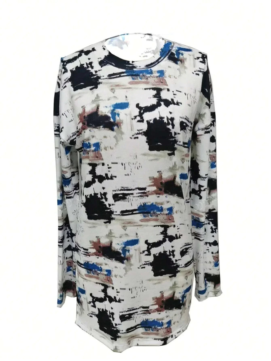 GR | Women's Digital Print Long Sleeve T-Shirt