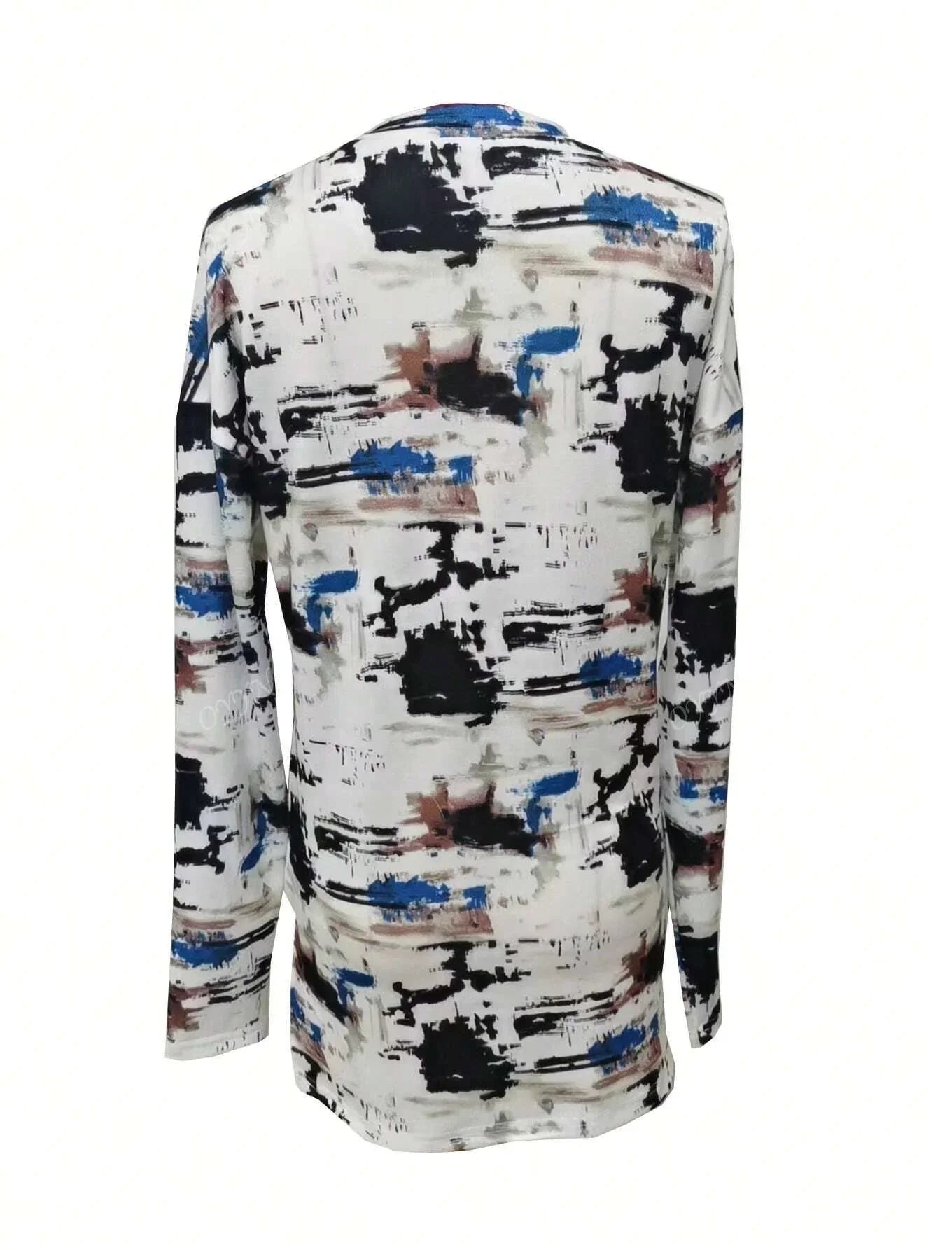 GR | Women's Digital Print Long Sleeve T-Shirt