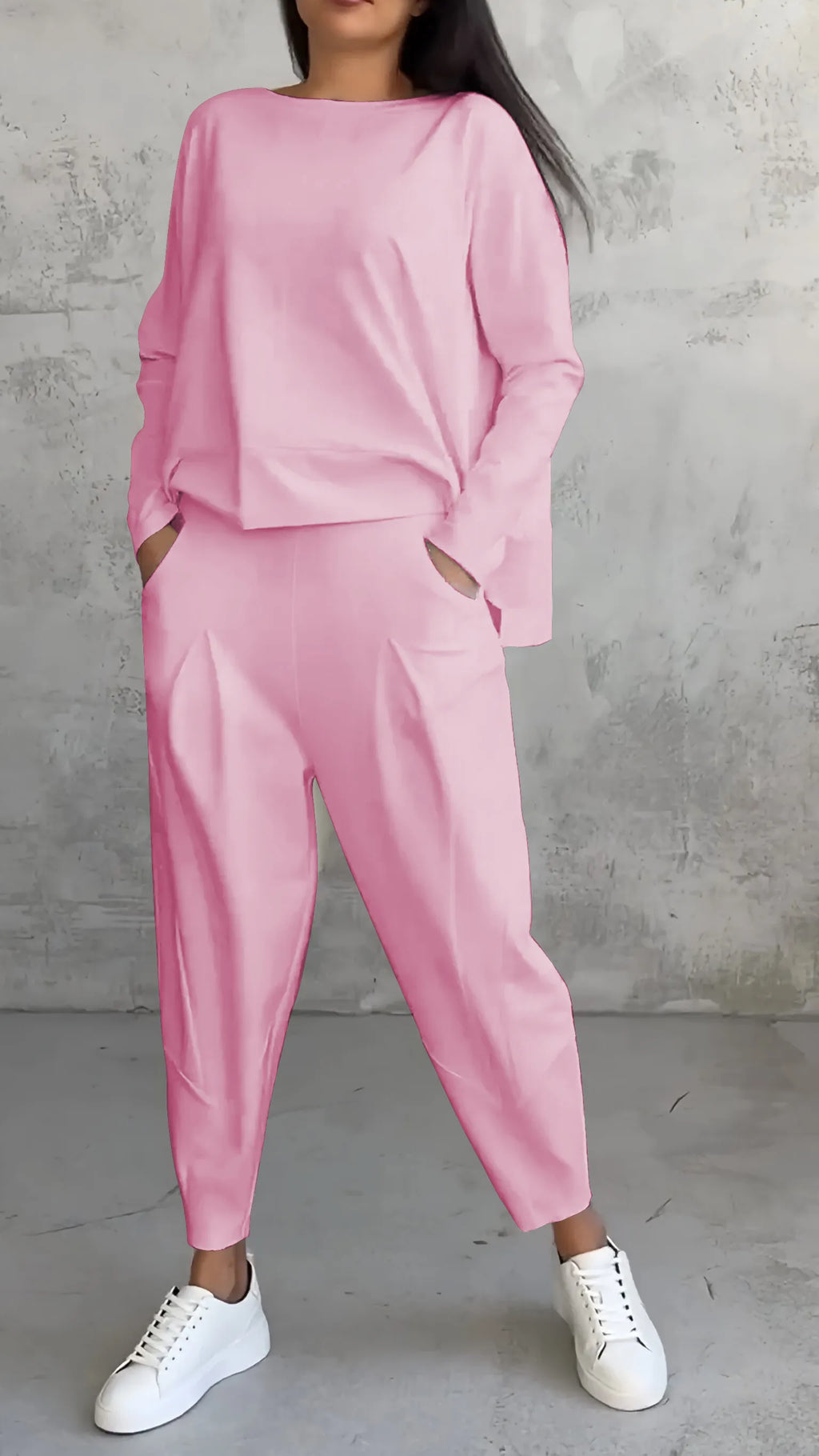 GR | Two-piece set in a casual relaxed fit 