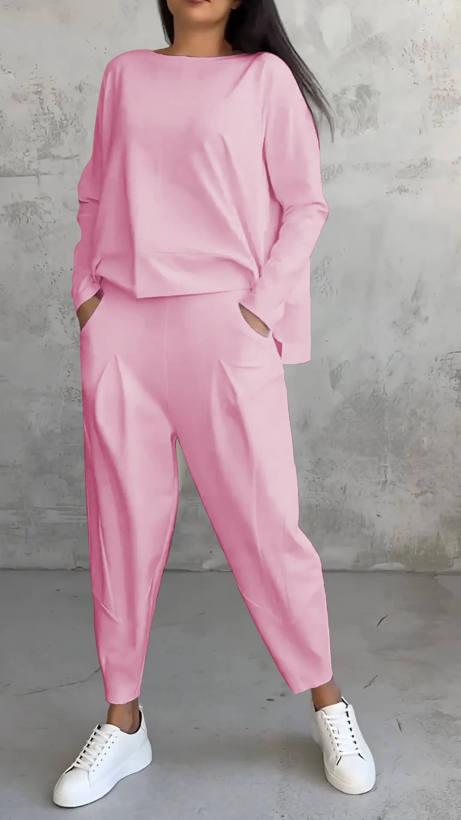 GR | Two-piece set in a casual relaxed fit 