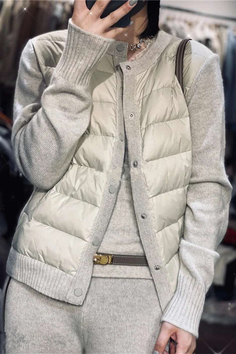 GR | Leisure Winter Down Grey Jacket for Women
