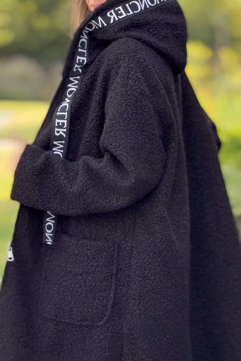 GR | Casual Patchwork Zippered Hooded Jacket with Pockets - 6 Colors