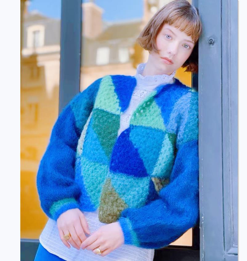 GR | Gestreifter Offener Pullover