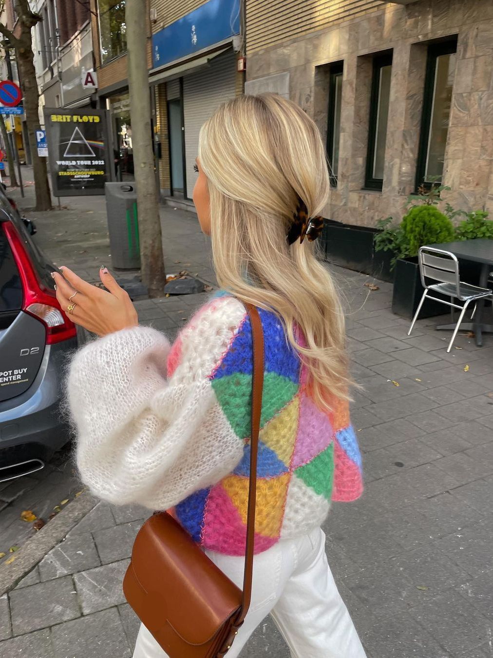 GR | Gestreifter Offener Pullover