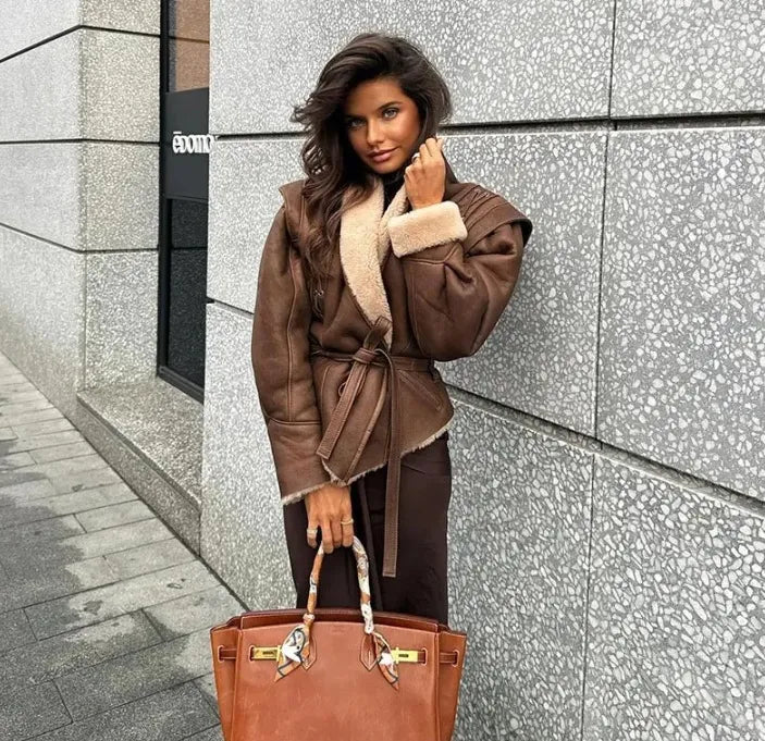 GR | Suede jacket for women