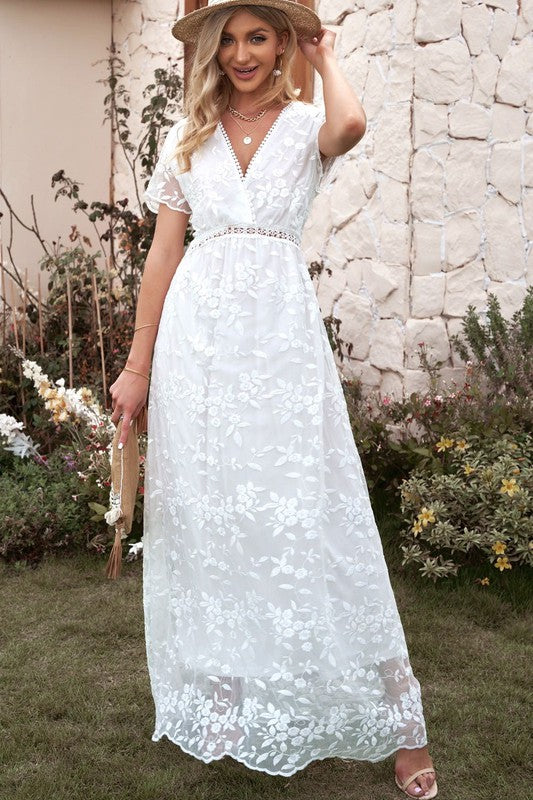 GR | Lace maxi dress