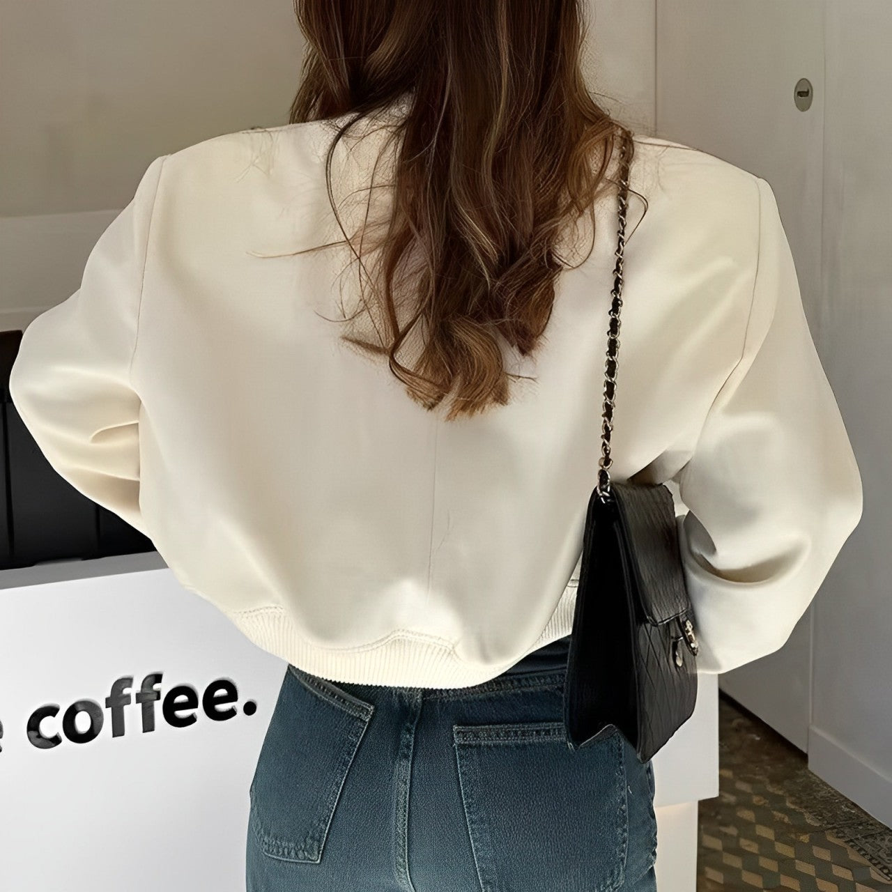 GR | Short leisure jacket with pockets
