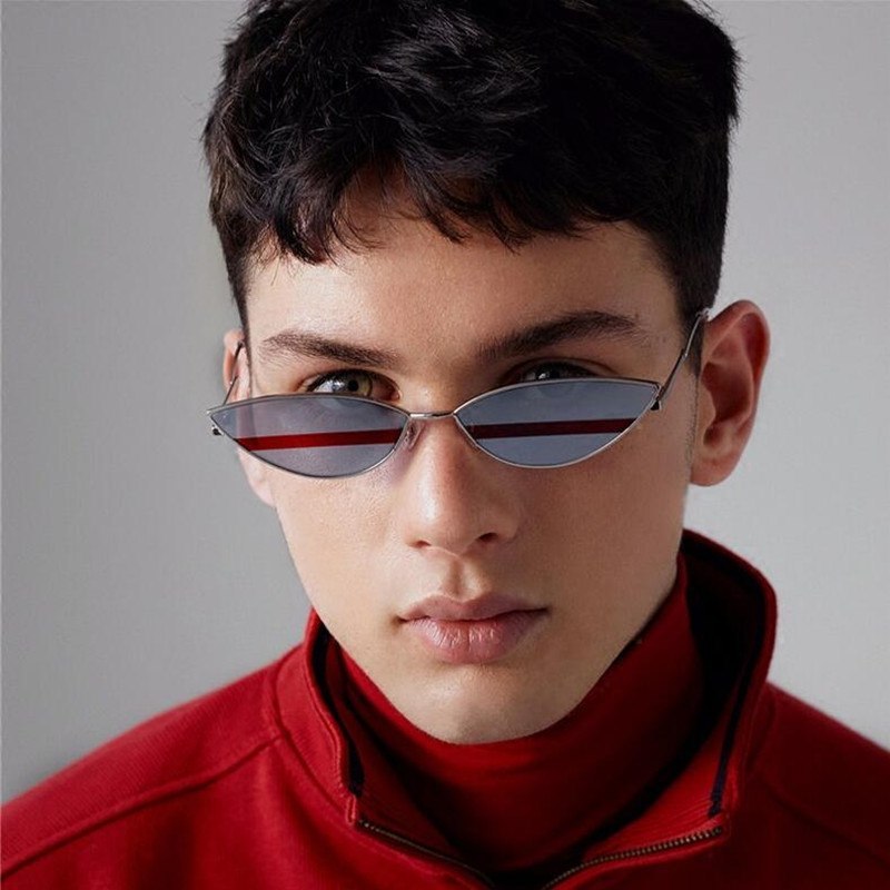 GR | Retro Cat Eye Sunglasses Made of Premium Vegan Leather