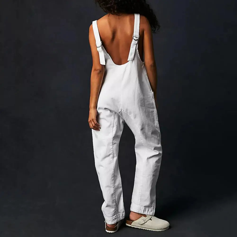 GR | Stylish denim jumpsuit