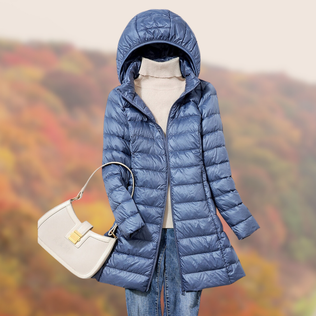GR Down Jacket | Ultralight Transitional Jacket for Women with Hood