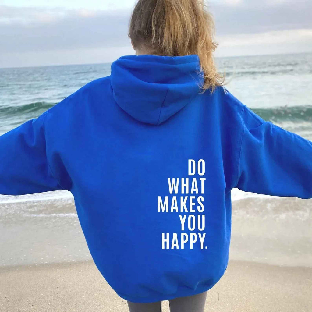 GR - Damen Hoodie - Lässiger Streetstyle mit Schriftzug