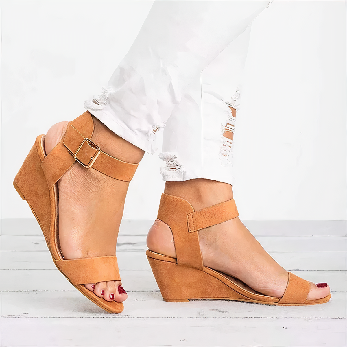 Viola™ - Orthopedic wedge sandals with orthopedic support