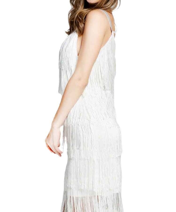 GR | 1920Er Jahre Inspiriertes Flapper Midi-Kleid