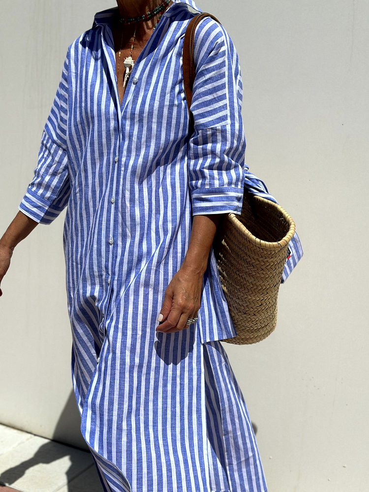 GR | Luftiges Sommerkleid mit Floralem Muster