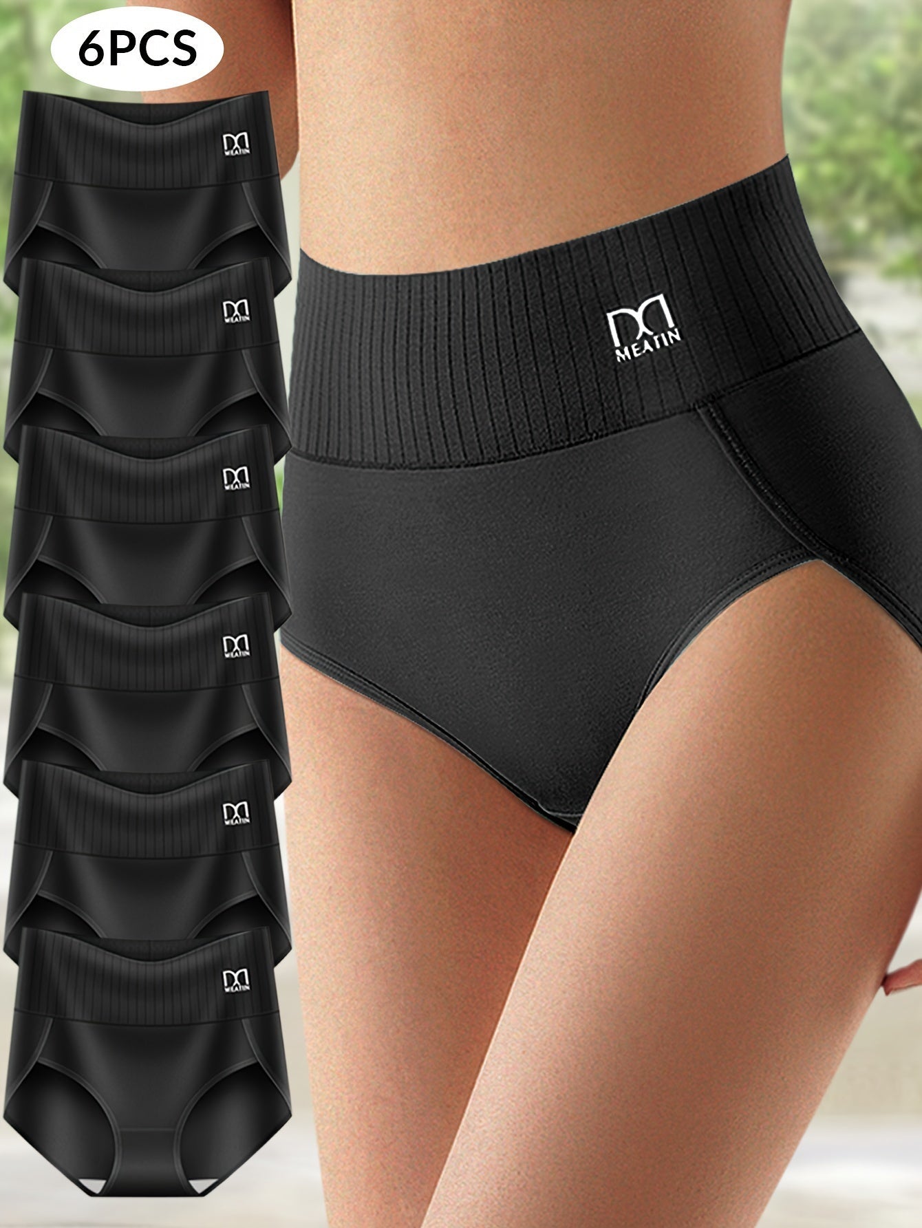 GR | Pack High Waist Tummy Control Briefs Comfortable, Breathable and Figure-Hugging