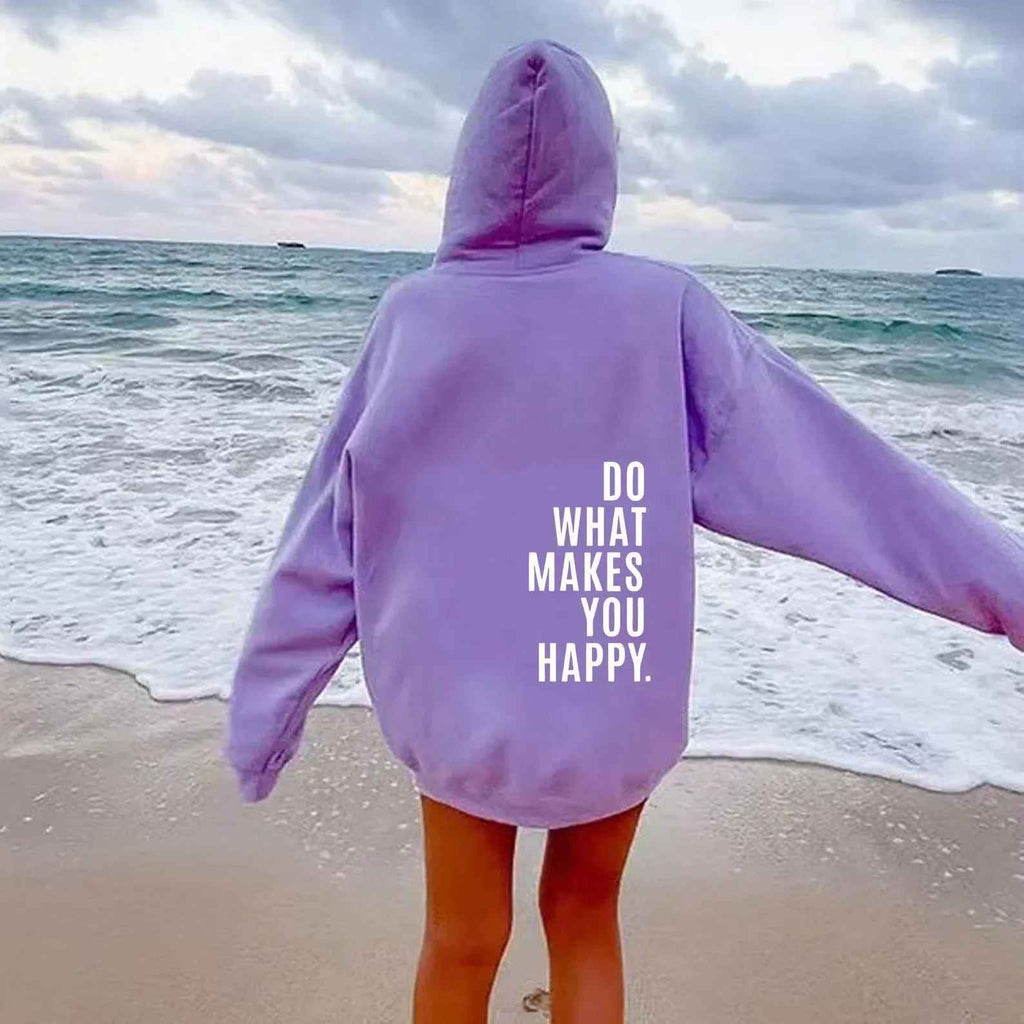 GR - Damen Hoodie - Lässiger Streetstyle mit Schriftzug