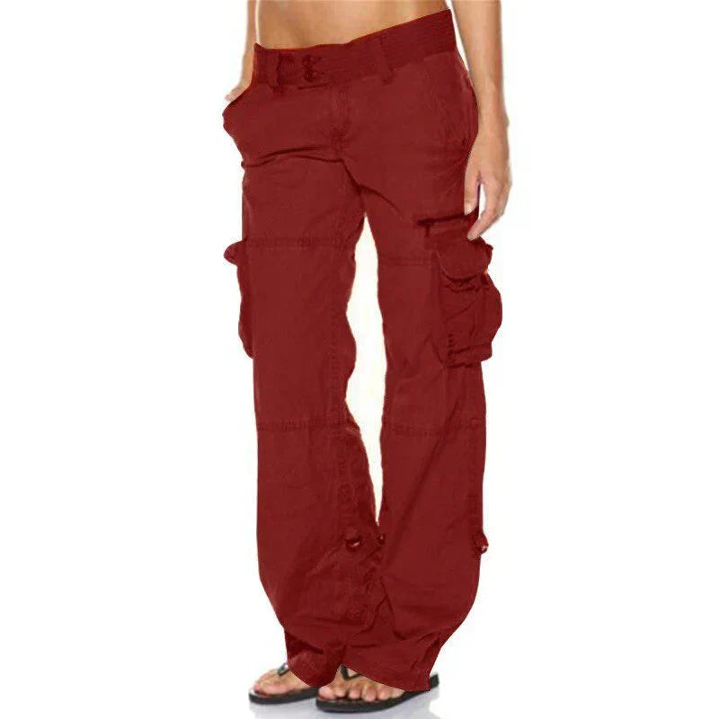 GR | Elegant women's cargo trousers