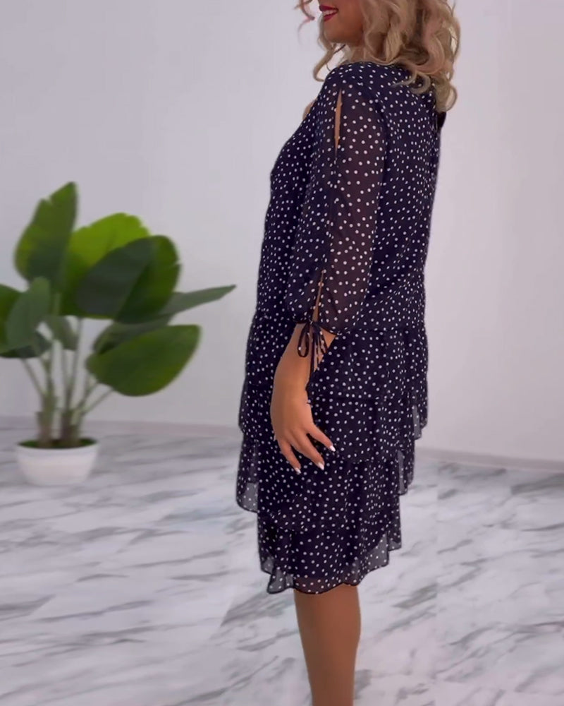 GR | Stilvolles Herbstkleid Mit Eleganz