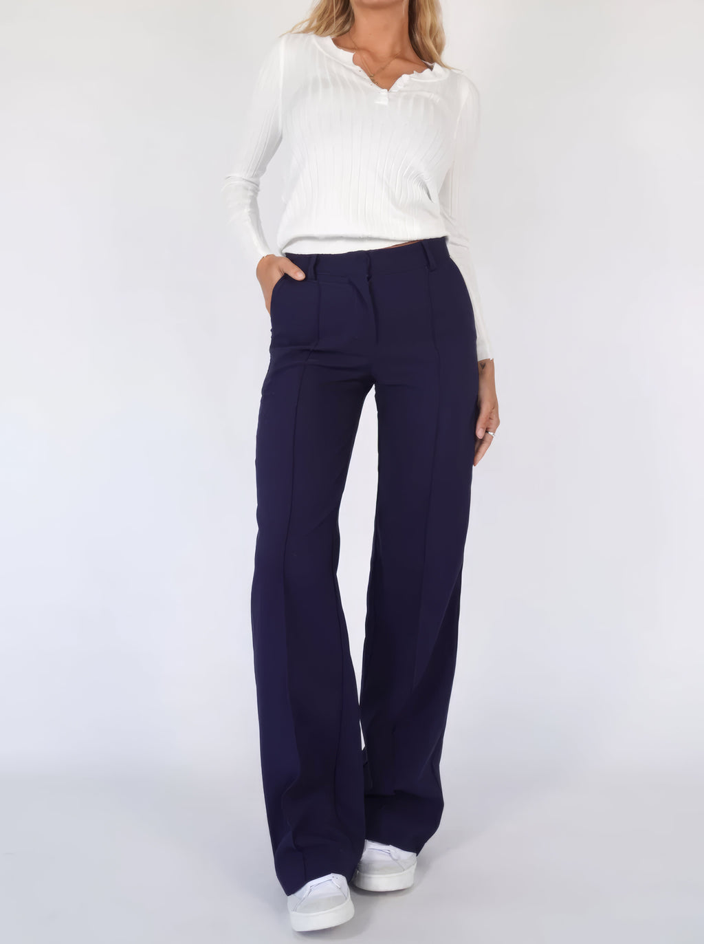 GR | Zeitlose Klassische High Waist Hose