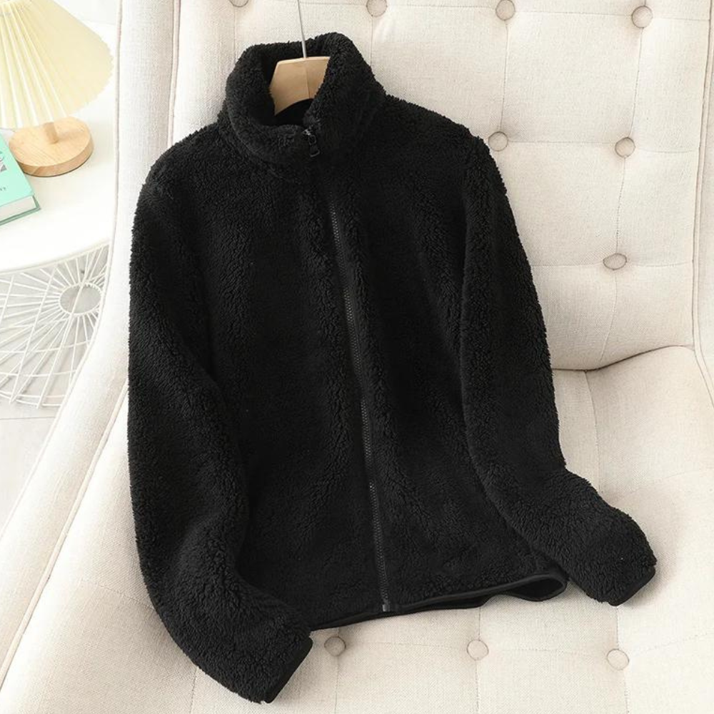 GR | Stylish winter fleece jacket for women