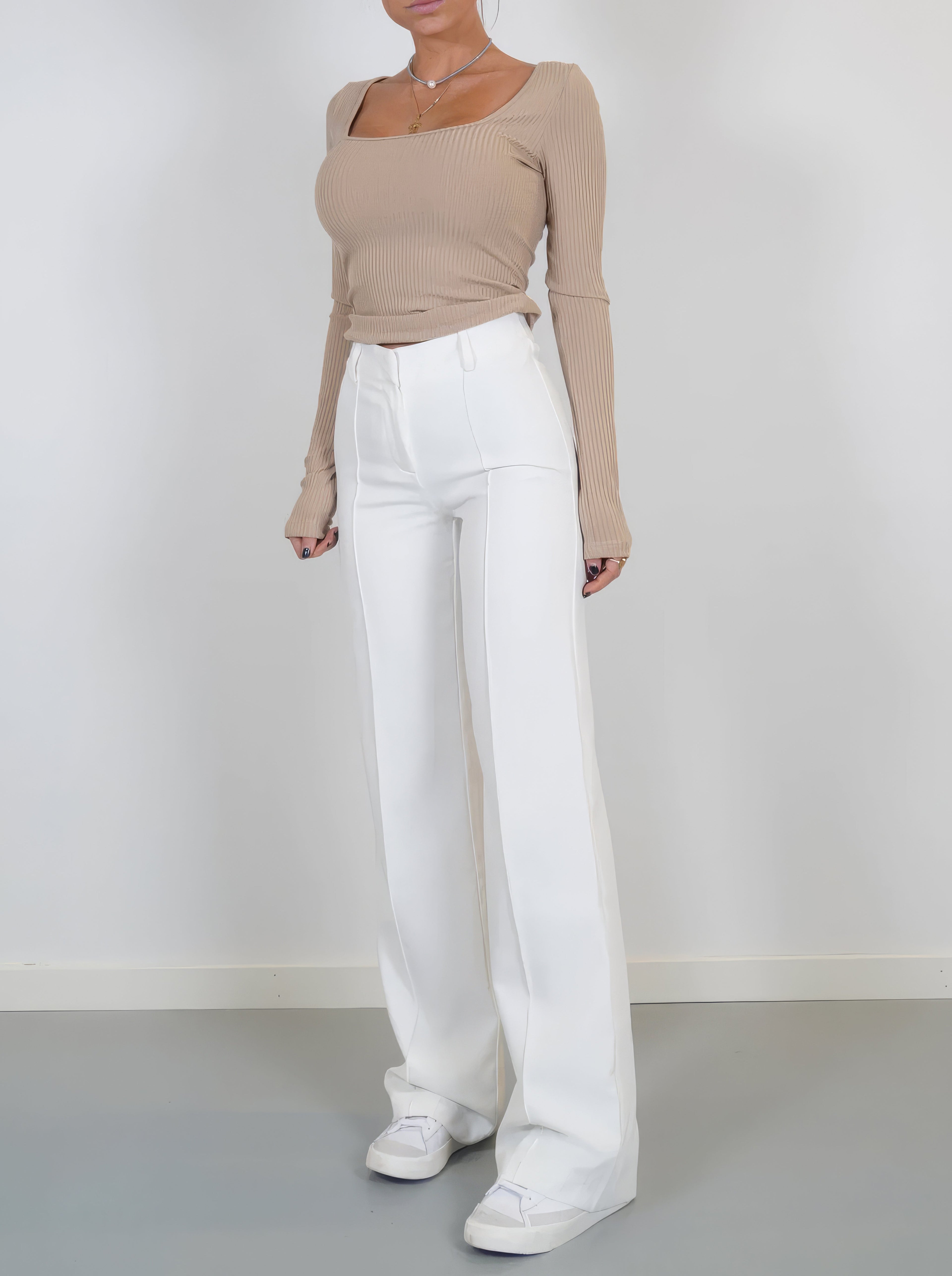 GR | Zeitlose Klassische High Waist Hose