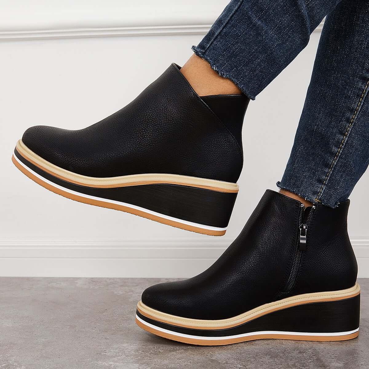 GR | Stylish Autumn Orthopedic Ankle Boots for Women 