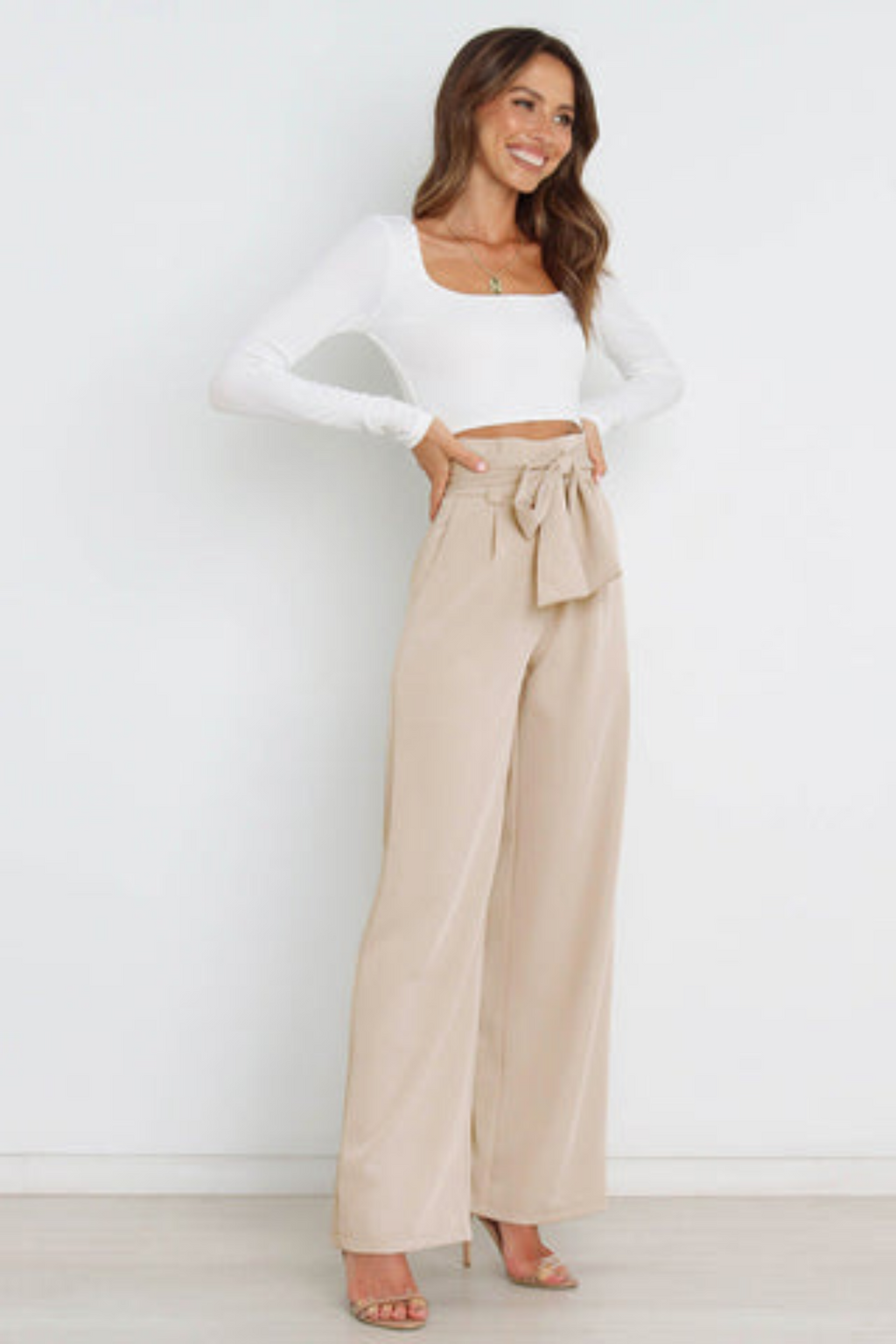 GR | Leinenhose Für Frauen Lang