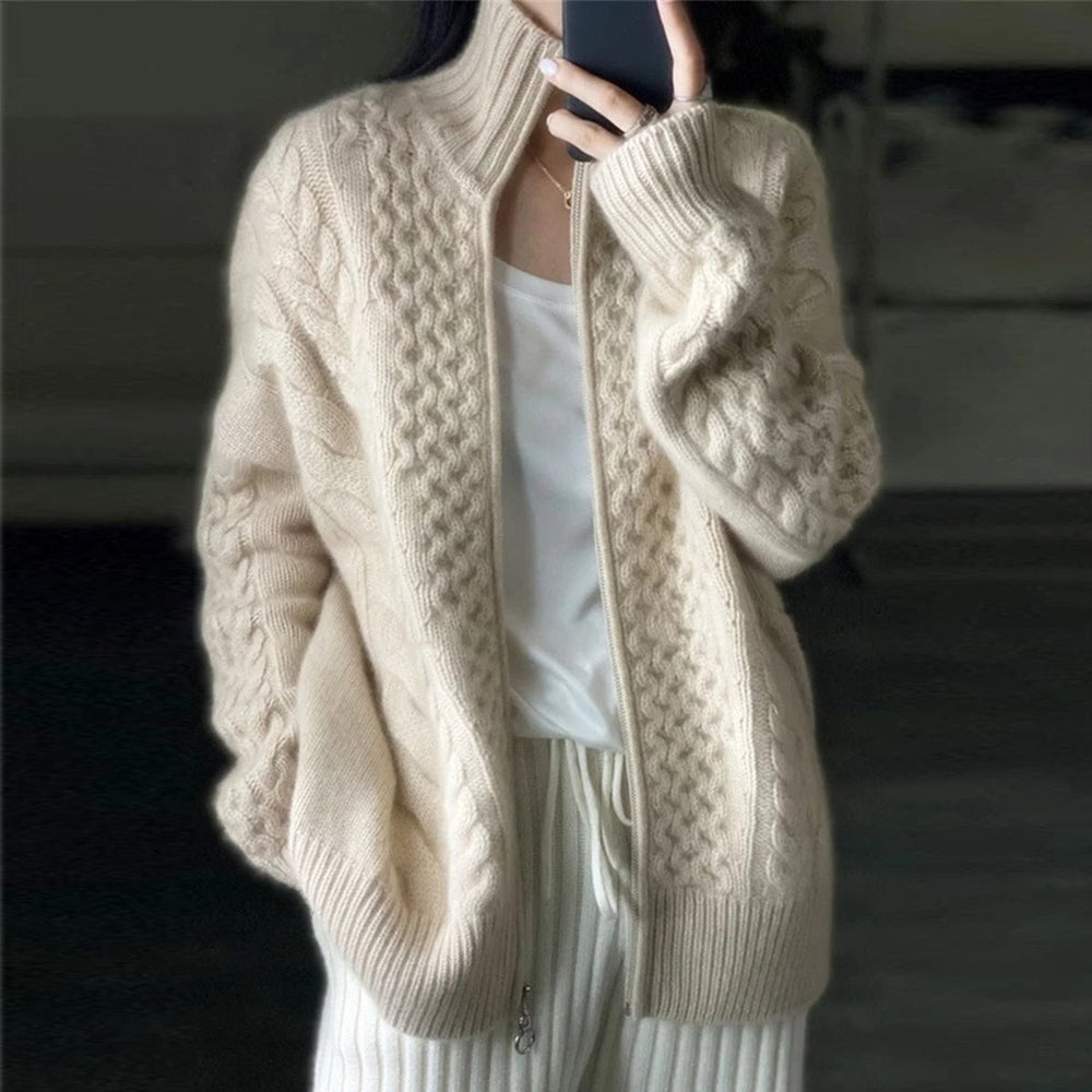 GR | Cashmere cardigan long-sleeved sweater