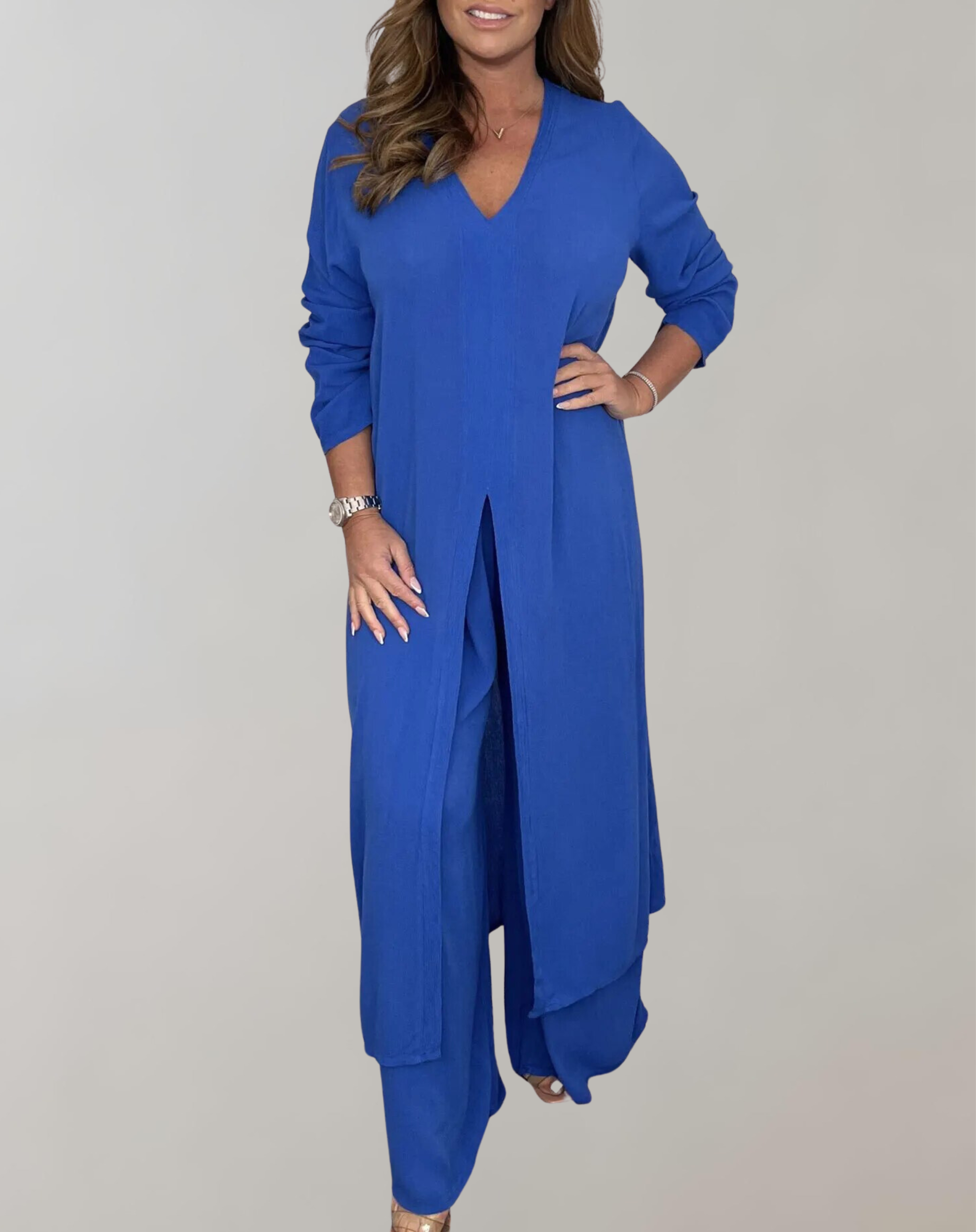 GR - Long top with elegant high slit