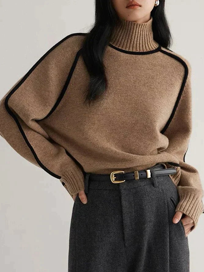 GR - Rollkragenpullover aus Strick