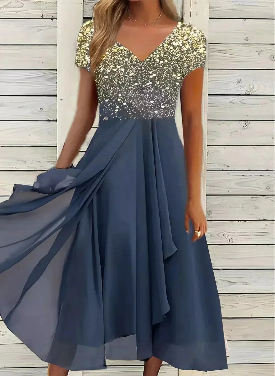 GR | Stylisches Kleid für Frauen Chic