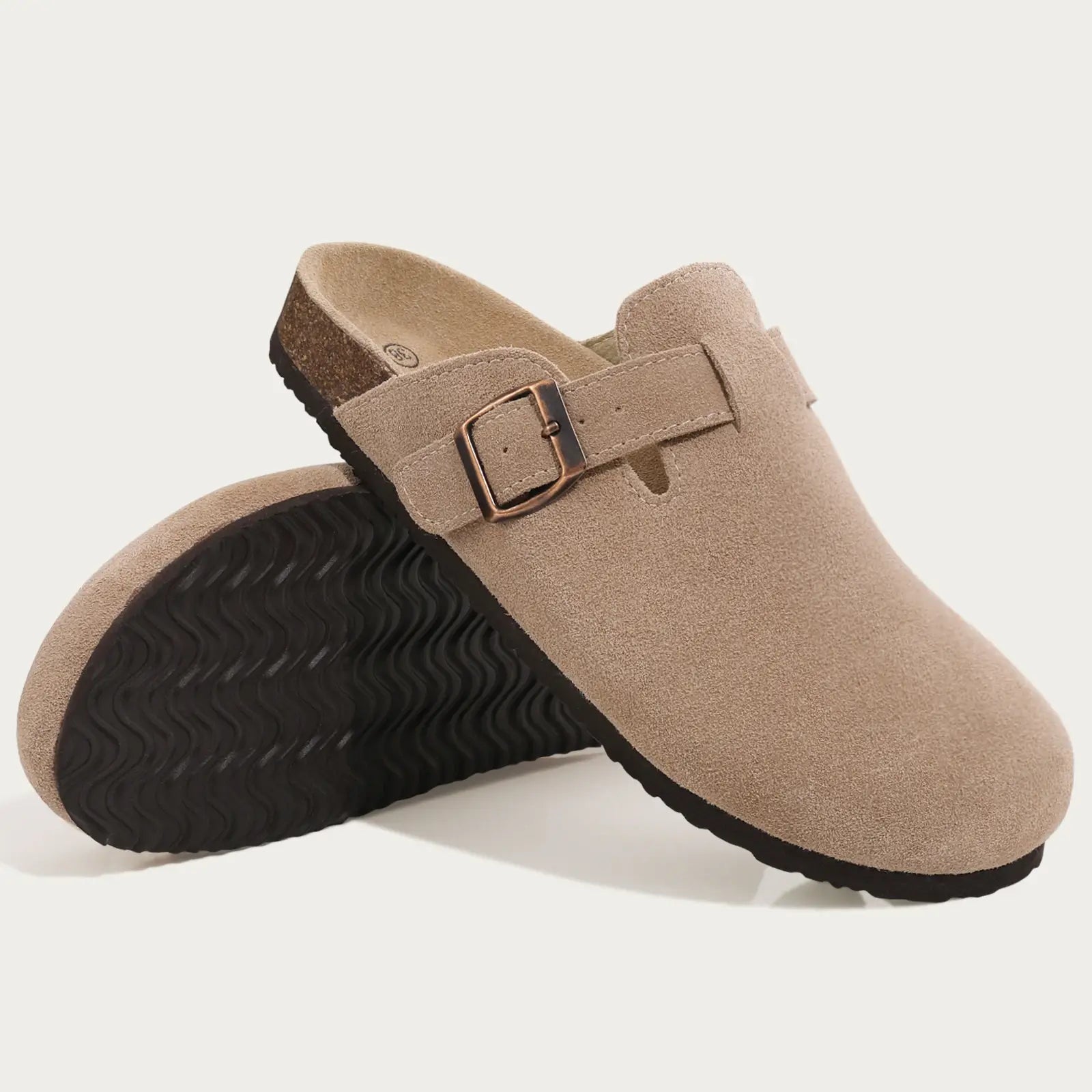 GR | Modern and stylish suede slippers for women