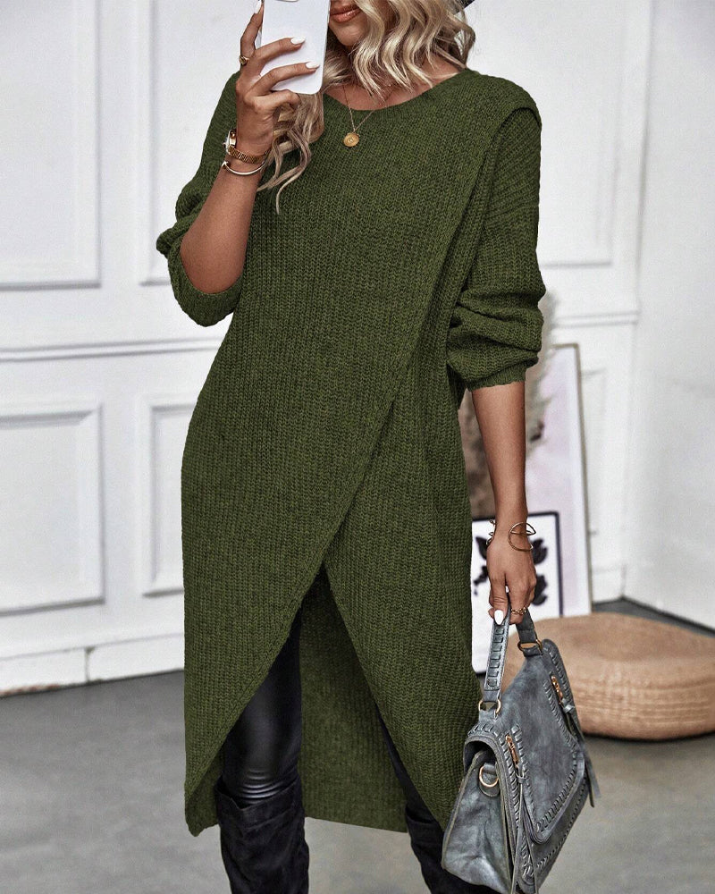 GR | Fashionable sweater dress