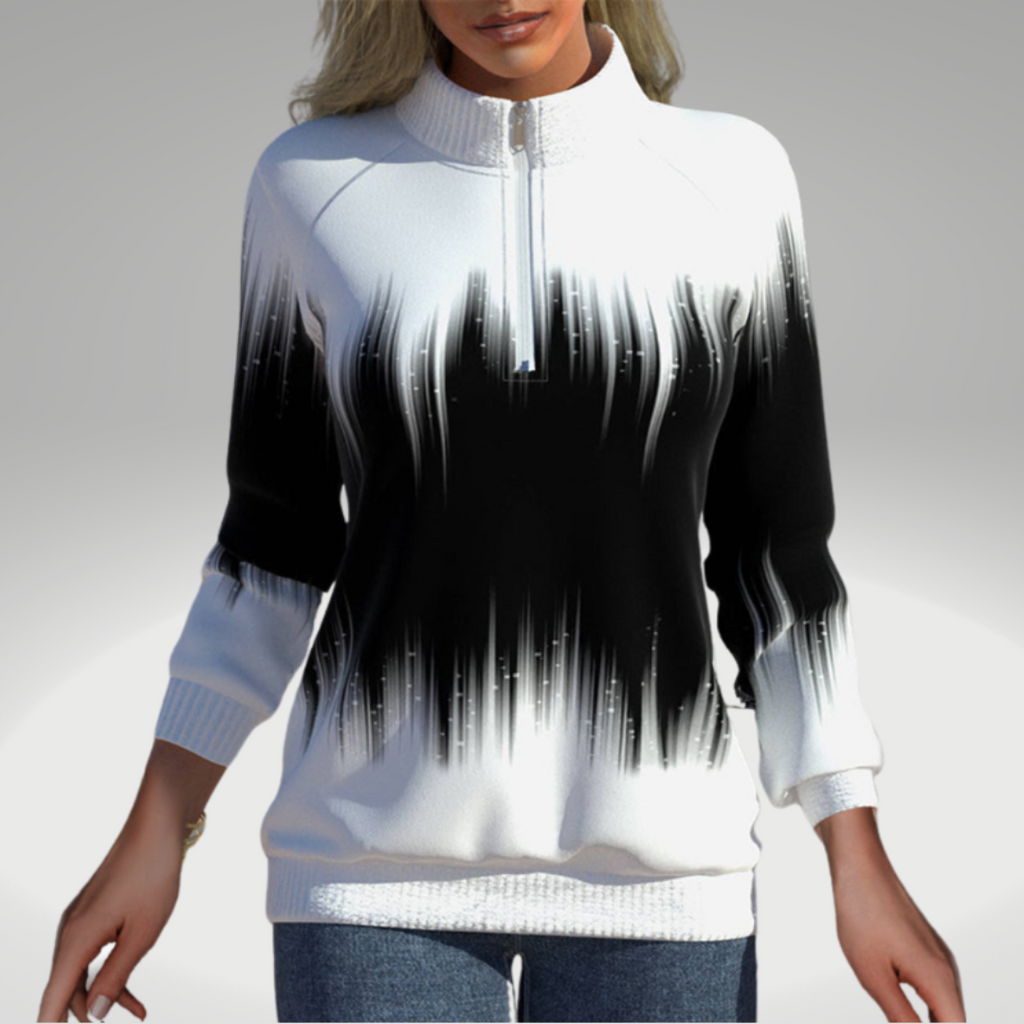 GR - Damen Sweatshirt mit Farbverlaufdruck
