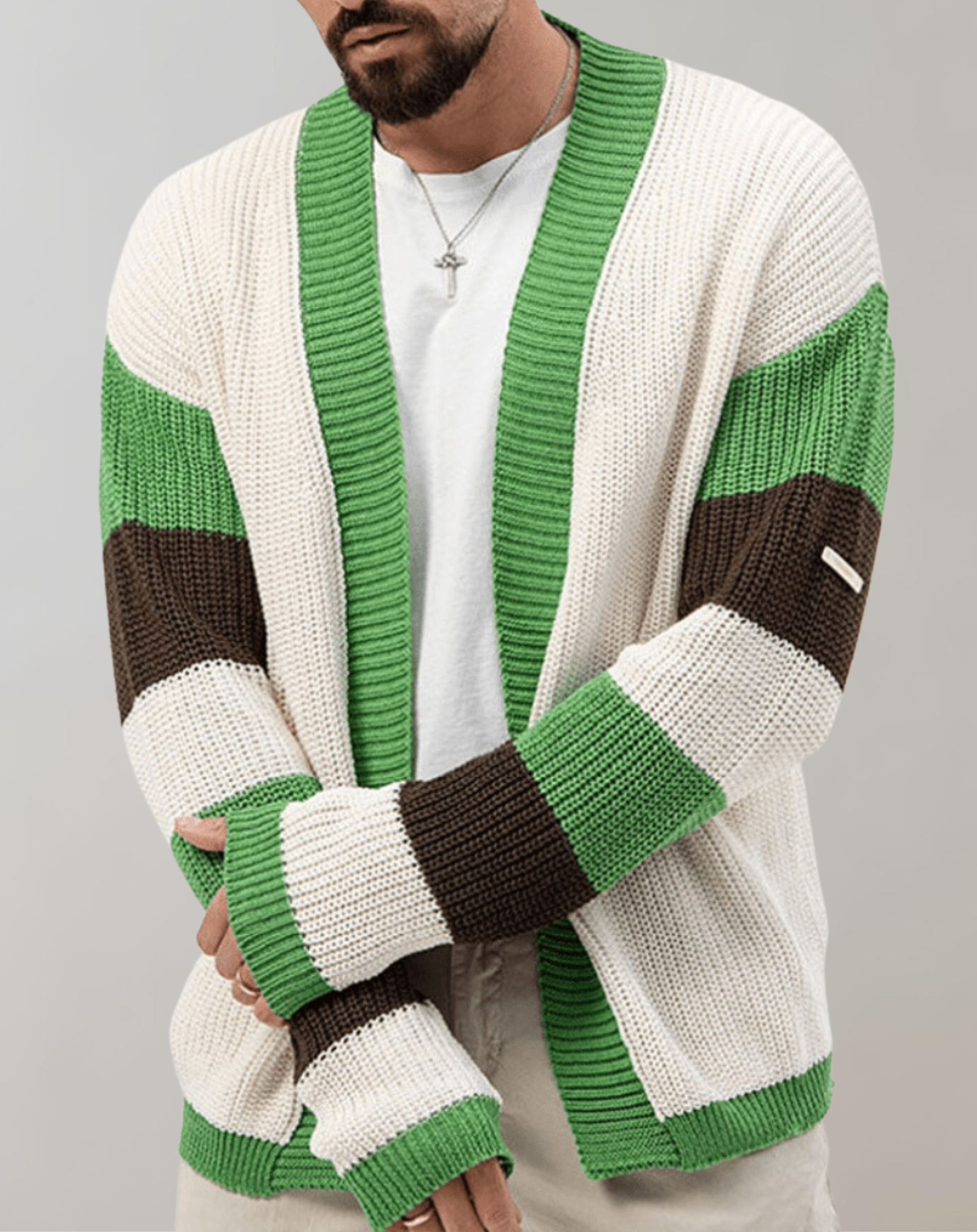 GR | Klassische Strickjacke
